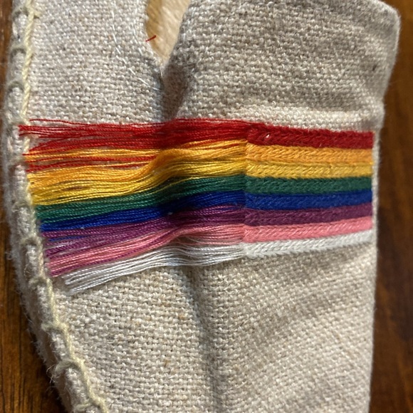 Soludos Rainbow Platform Espadrilles sz. 8 women’s Pride LGBTQ - Picture 4 of 7